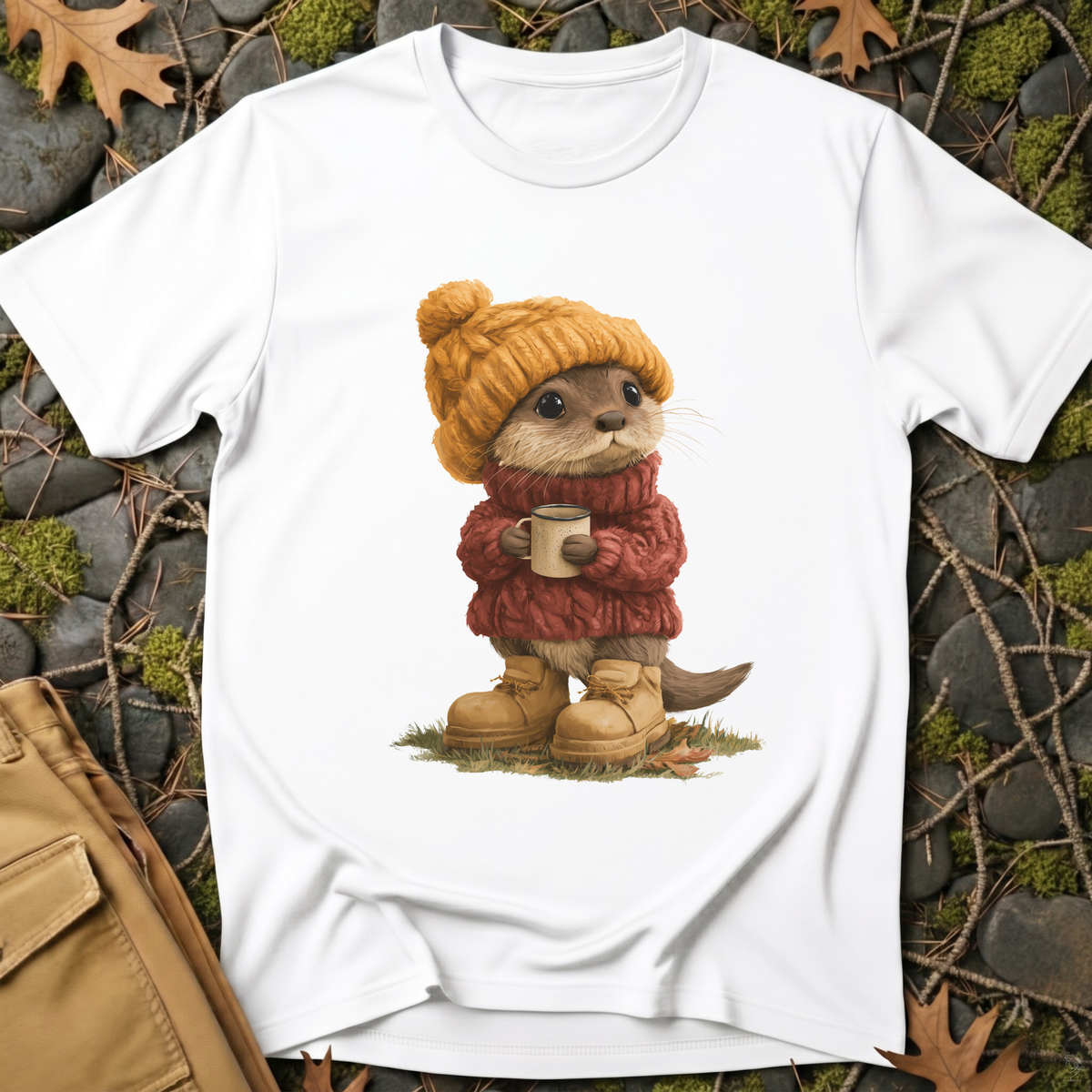 Cozy Camp Otter T-Shirt
