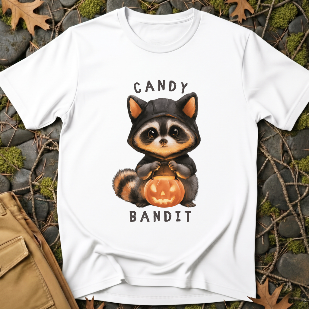 Candy Bandit Raccoon T-Shirt