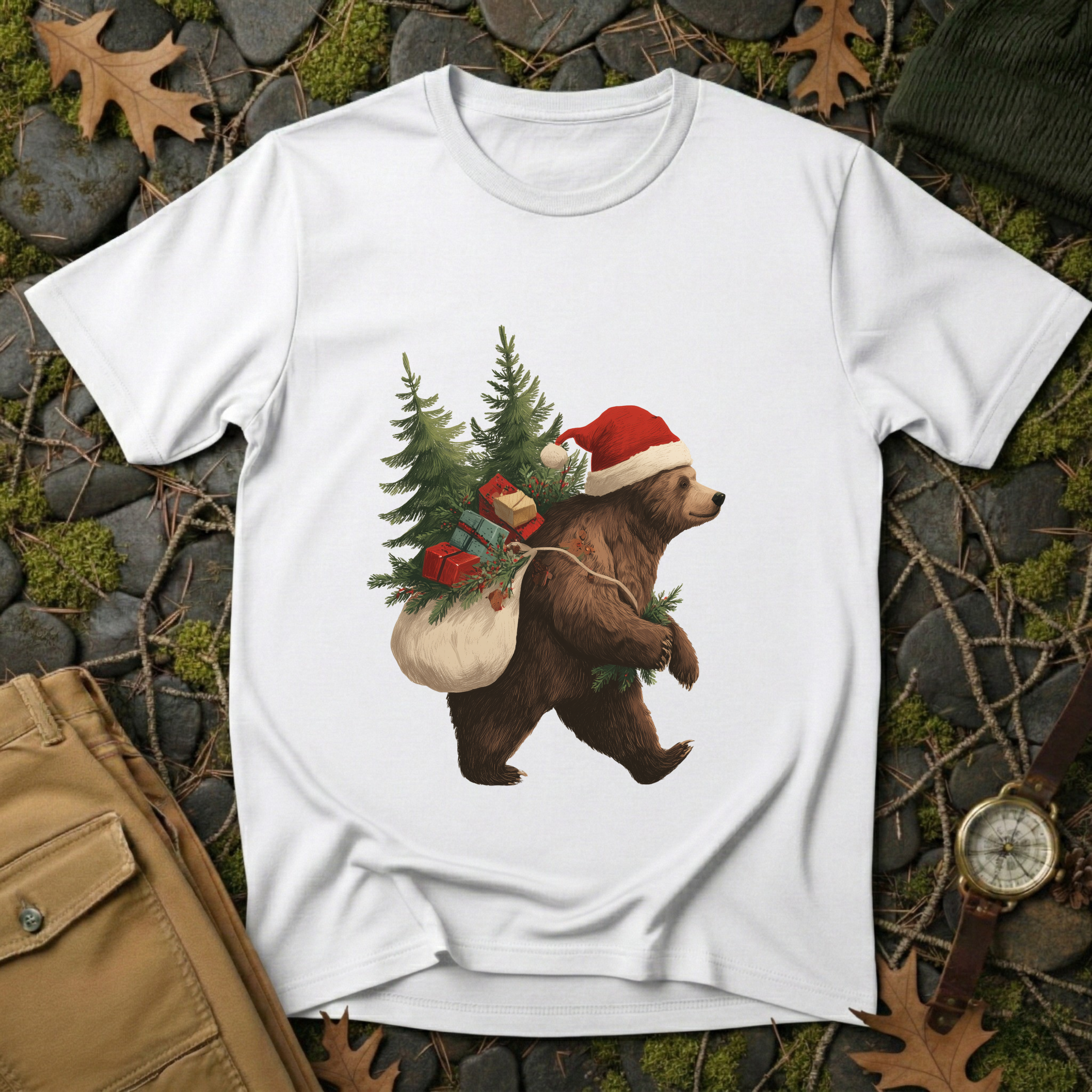 Bear-y Merry Deliveries T-Shirt