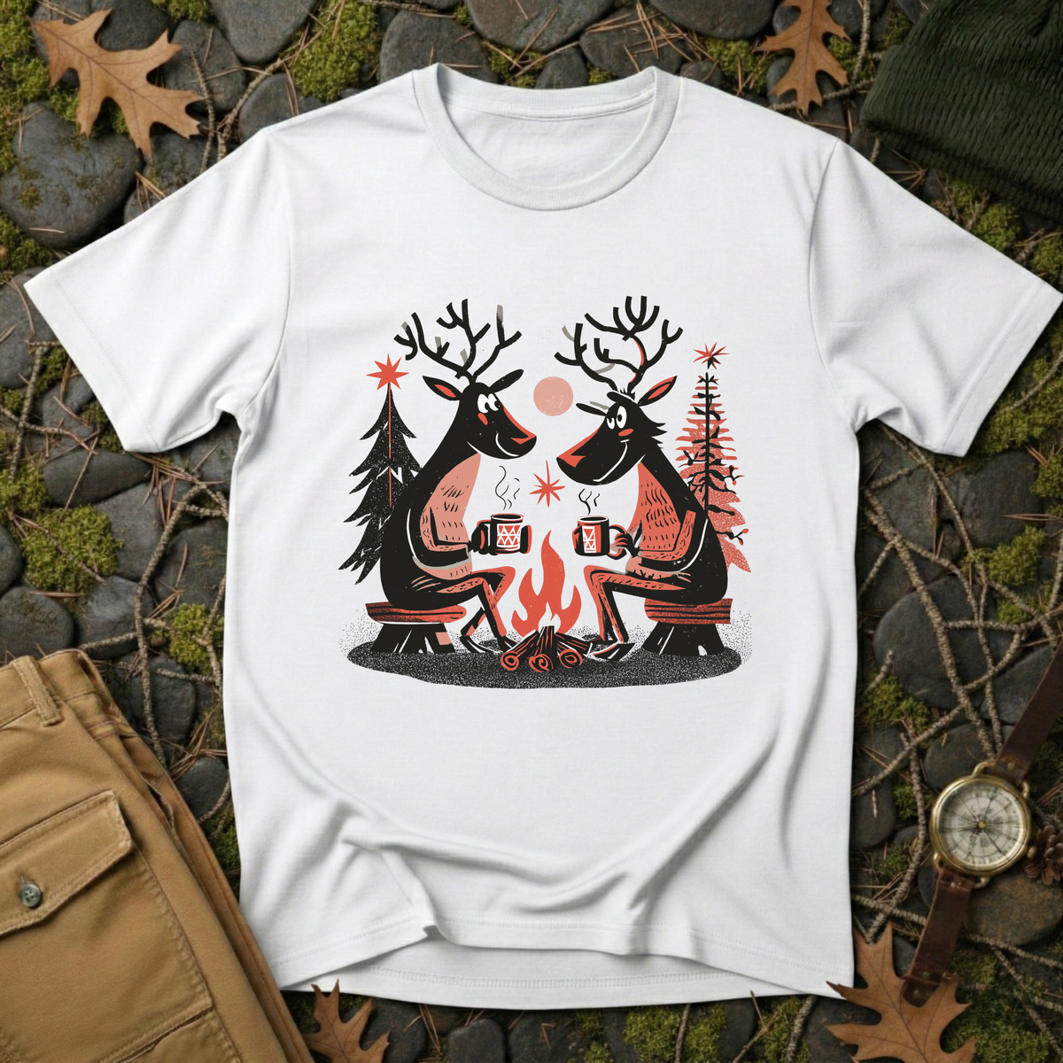 Reindeer Games – Campfire Edition T-Shirt
