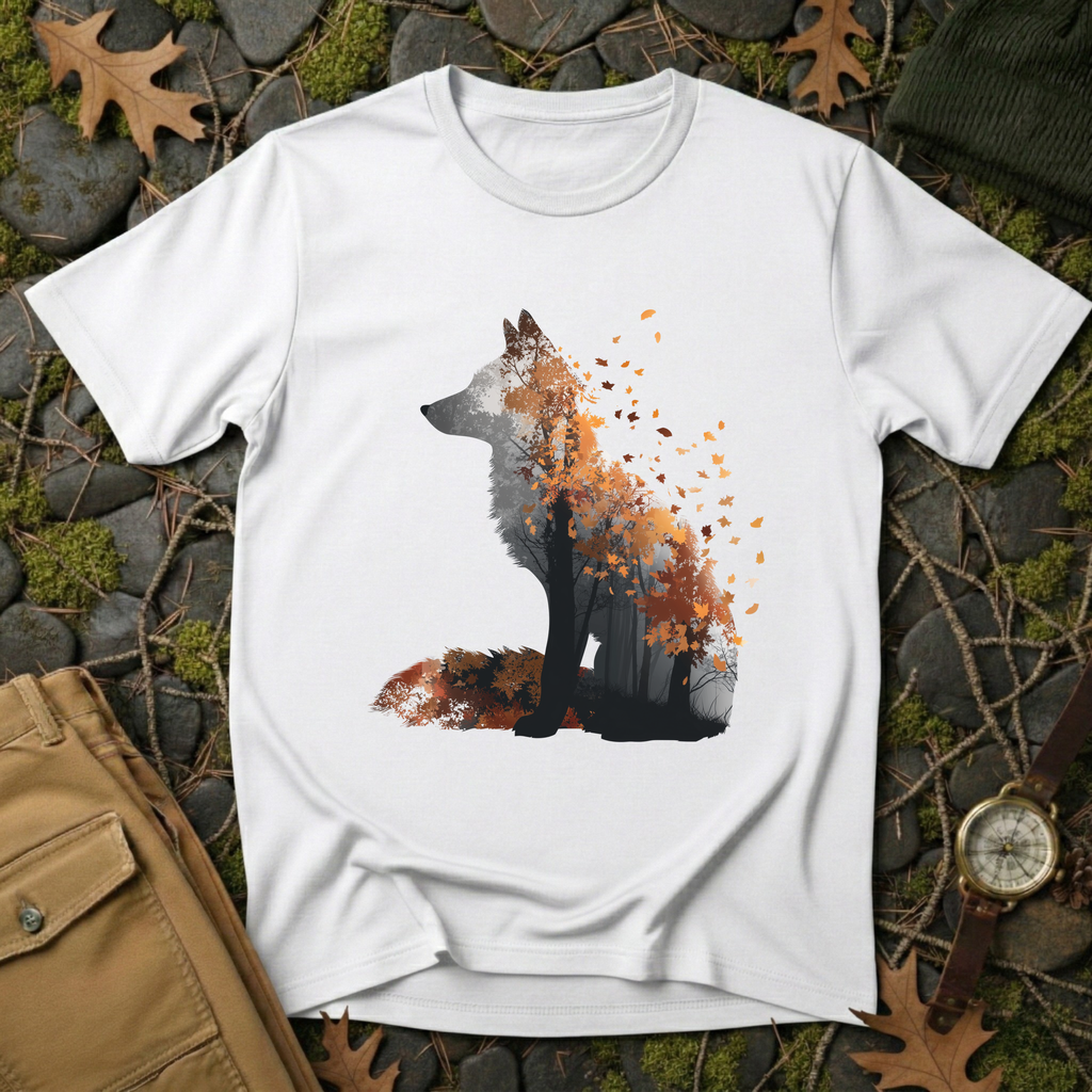 Autumn Wolf Nature T-Shirt