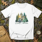 “Merry Christmas” Forest Tree T-Shirt