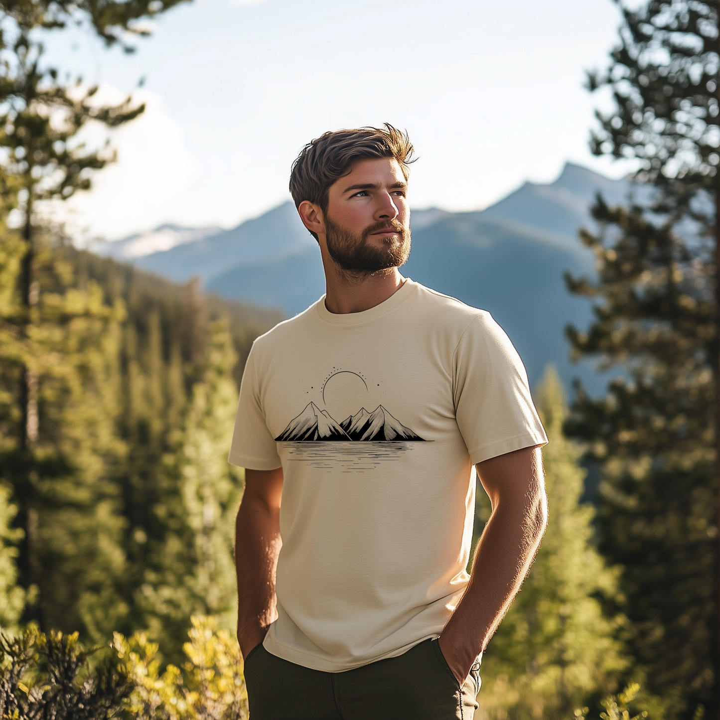Abstract Ascent T-Shirt
